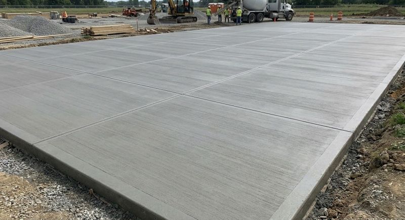 Commercial Slab Installation in Charleston, SC